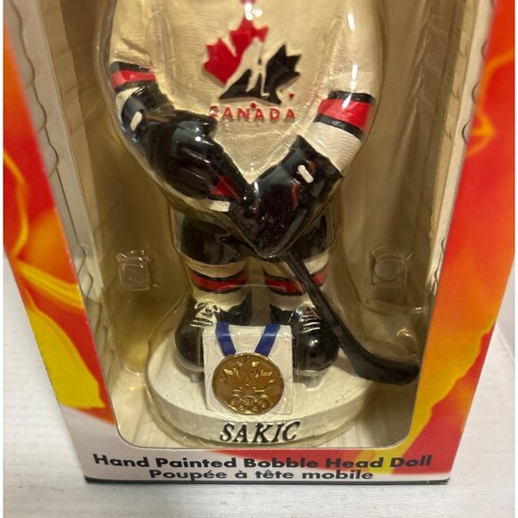 Joe Sakic Team Canada Olympic Bobble Dobble Collectible Hockey Figure 2002 - Picture 3 of 8
